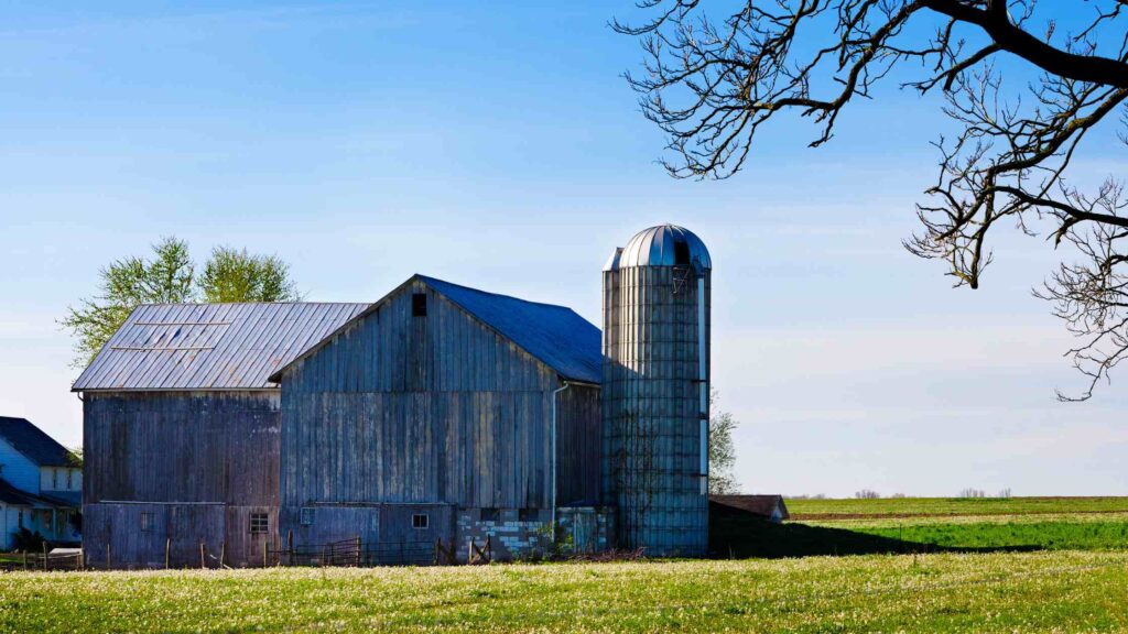 Amish farm